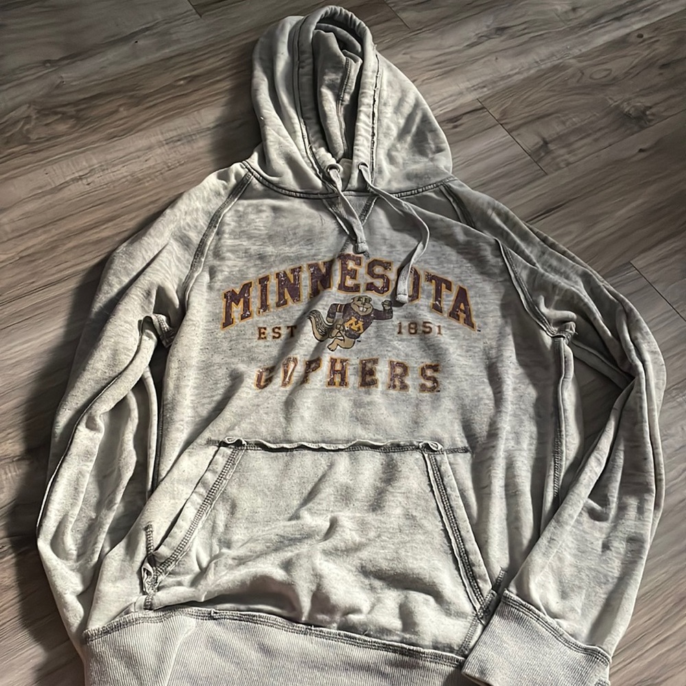 MN gophers hooded long sleeve